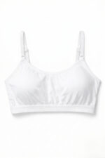 3'lü Set Pamuklu Basic Bralet | Çıkarılabilir Pedli, Ayarlanabilir İp Askılı - Siyah + Beyaz + Gri - Görsel 4
